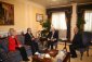 Margaret Huber, Minister Gerry Ritz, Prime Minister Nader Dahabi and Minister Muzahim Muhaisin in Amman, Jordan.